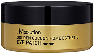 JMSolution~Увлажняющие патчи с шёлком и золотом~Golden Cocoon Home Esthetic Eye Patch